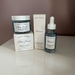 Earth Harbor glow juice and Marina biome brightening ampoule(full size)